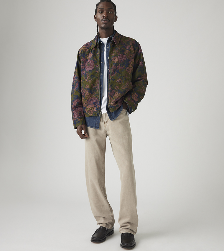 568™ Washed Mid Rise Straight Fit Jeans