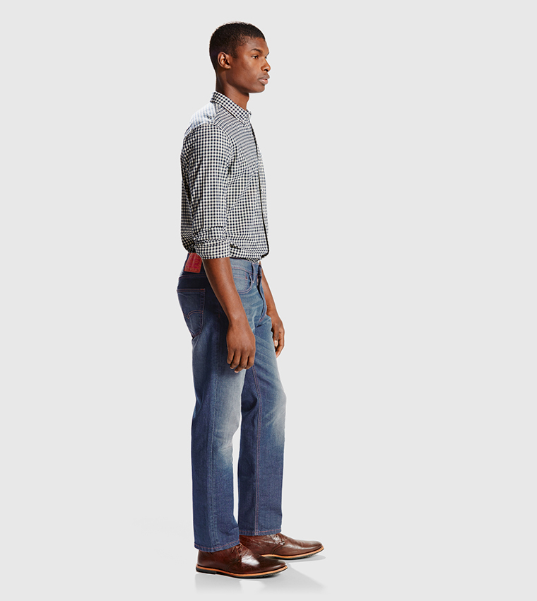502 Faded Mid Rise Tapered Jeans
