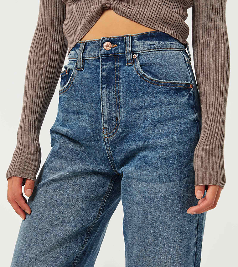 High Rise Baggy Jeans