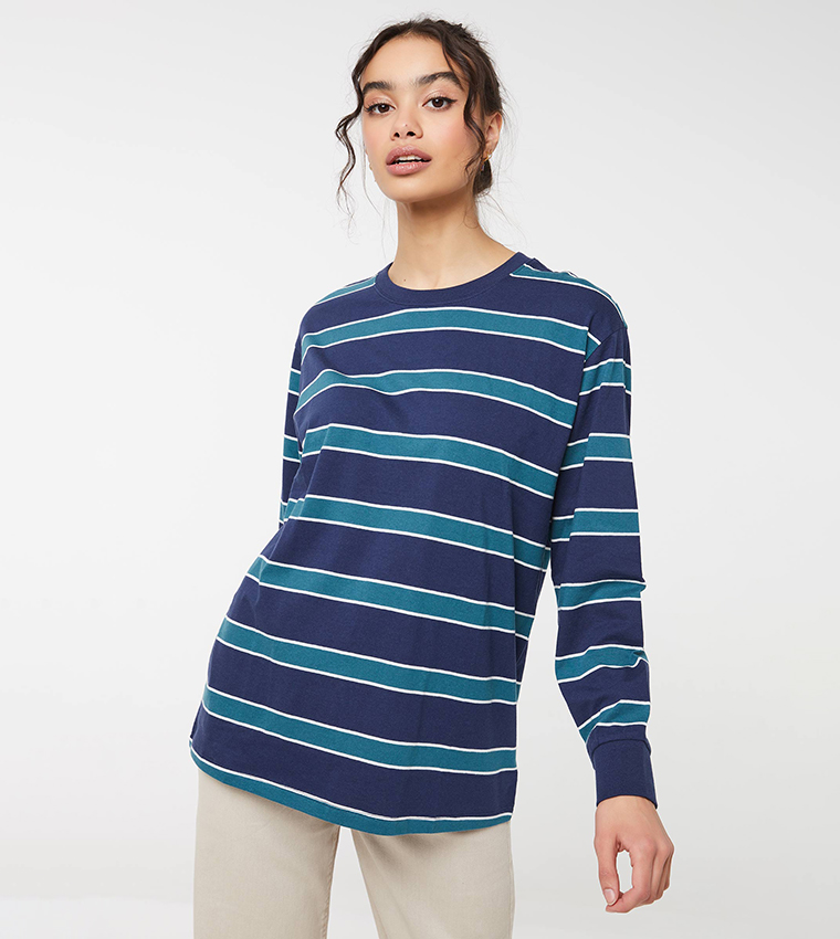 Striped on sale long sleeve