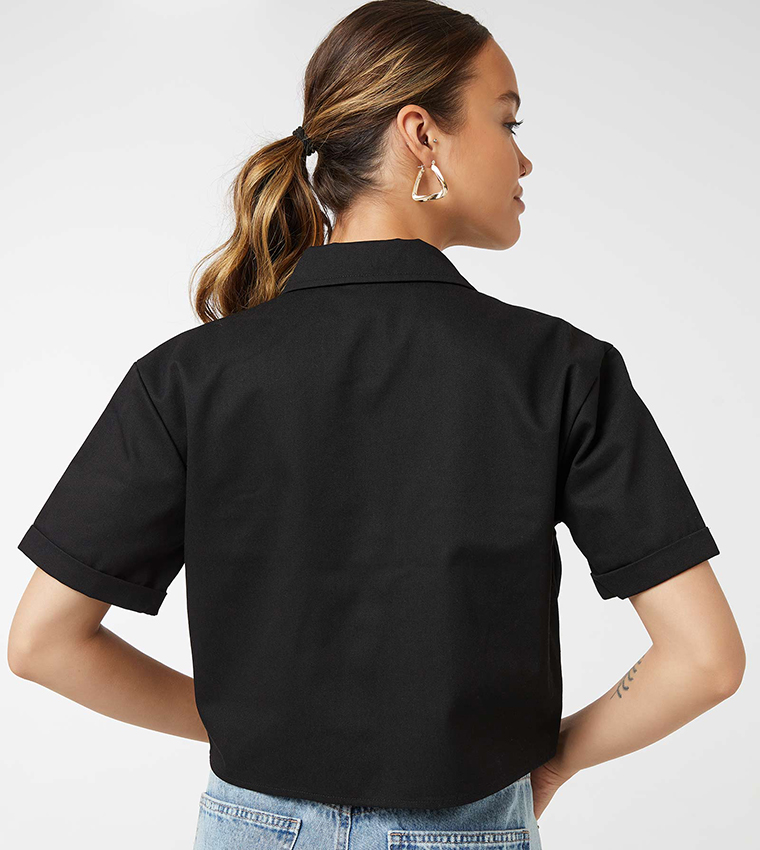 Kedera Women's Denim 2-Piece Set - Comfy Boxy Shirt & Shorts For Summer | Casual Lounge Outfit