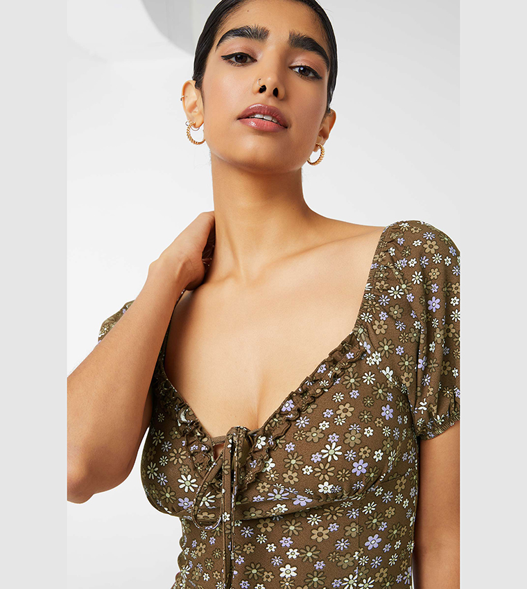 green emerald velvet dress Nicks Dress & Blouse Pattern main image 0