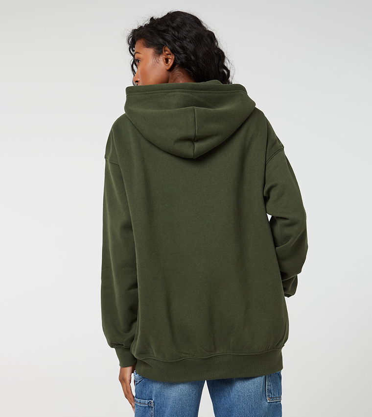 Oversized Zip-Up Hoodie