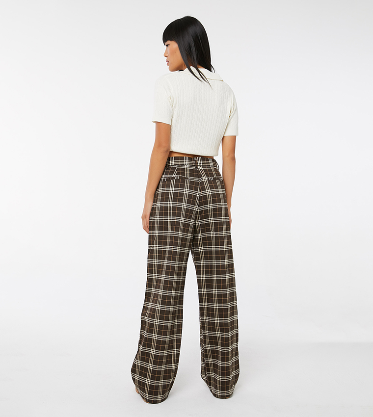 Wide Leg Tailored Pants