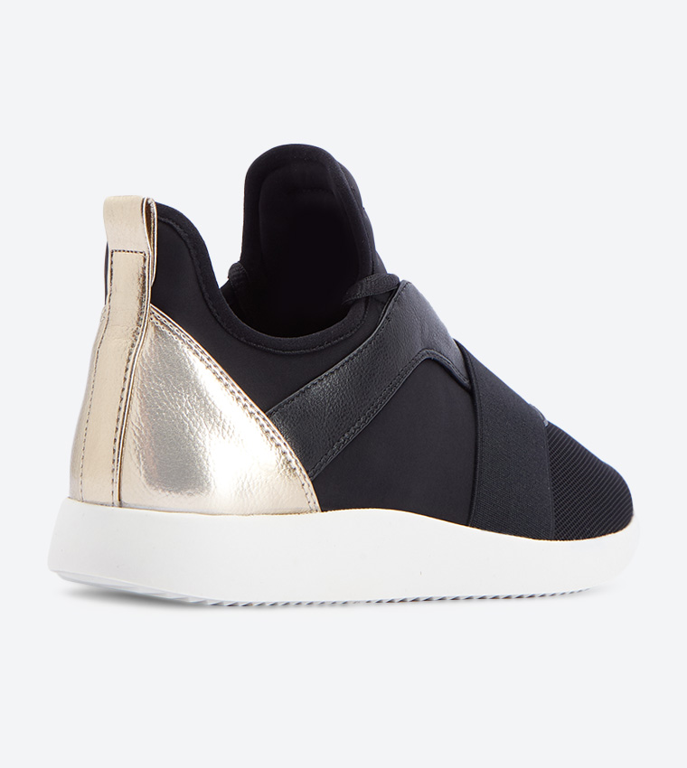 Buy Call It Spring Rila Thick Strap Details Sneakers Black 30014002 ...