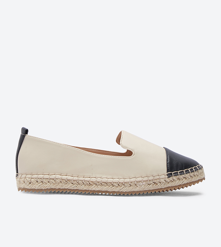 Cap cheap toe espadrille