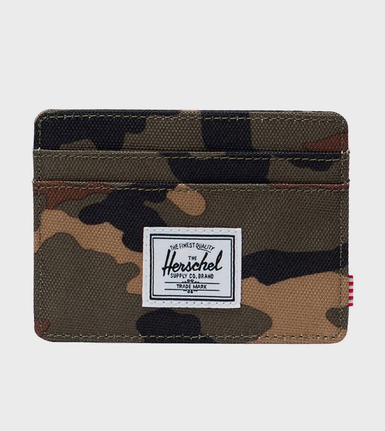 Charlie Camo Print Cardholder