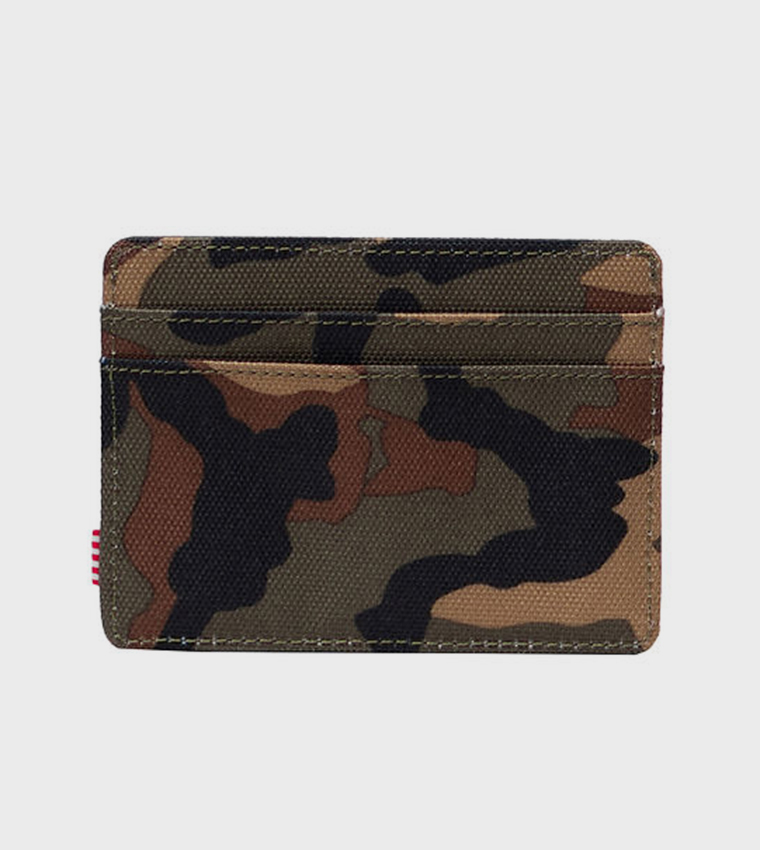 Charlie Camo Print Cardholder