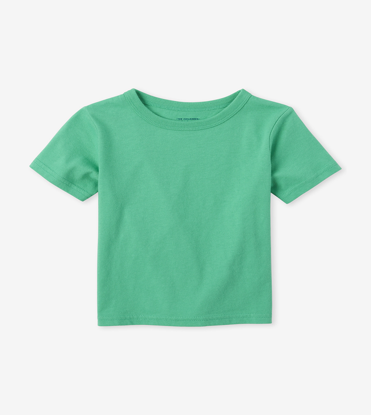 Baby Boy's Basic Short Sleeves T-Shirt