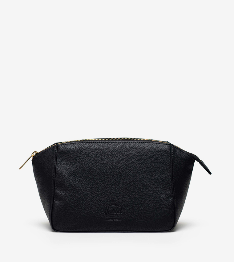 Milan Vegan Leather Toiletry Bag