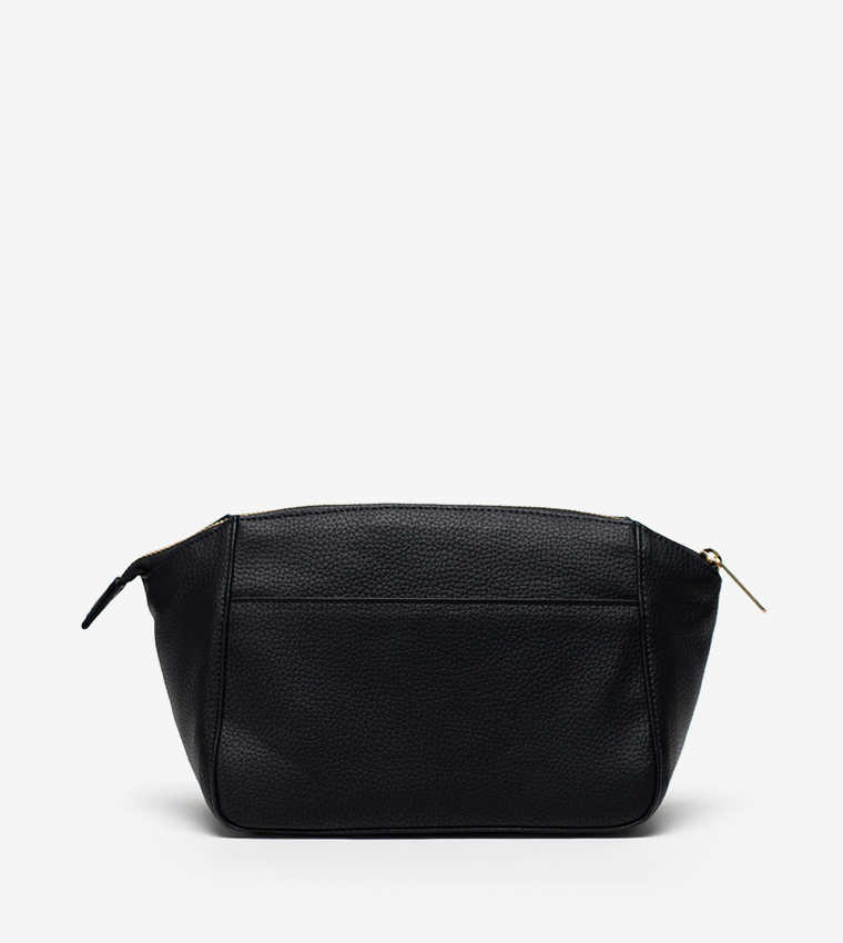 Milan Vegan Leather Toiletry Bag