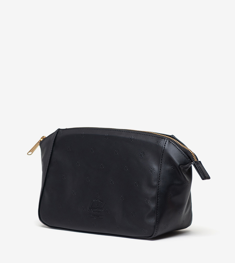 Milan Vegan Leather Toiletry Bag