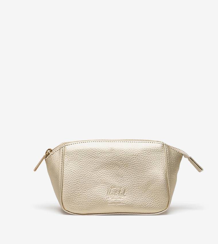 Milan Vegan Leather Small Toiletry Bag