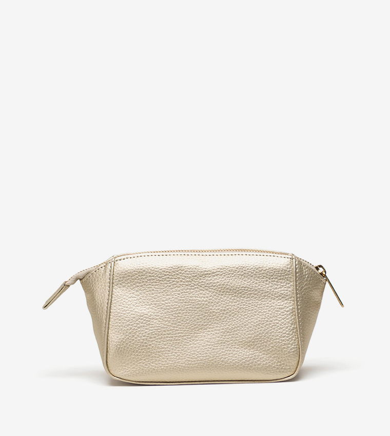 Milan Vegan Leather Small Toiletry Bag