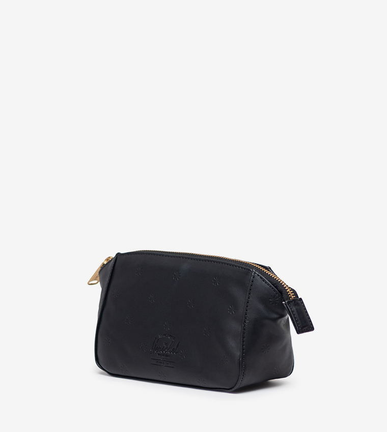 Milan Vegan Leather Mini Toiletry Bag