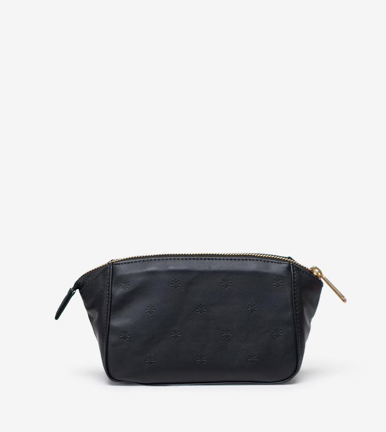 Milan Vegan Leather Mini Toiletry Bag