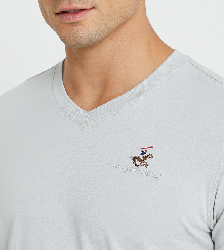 Short Sleeve V Neck T-Shirt