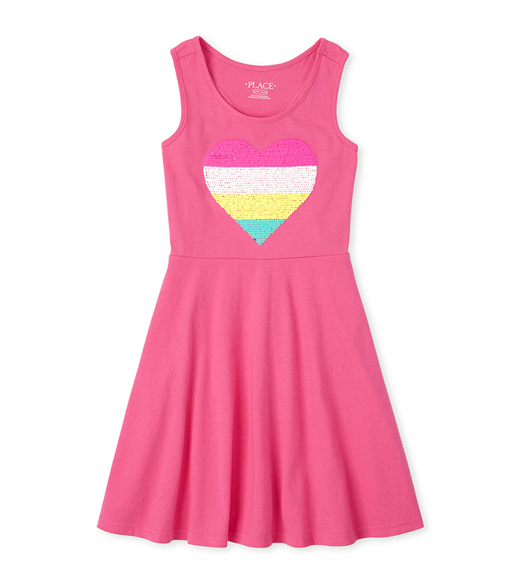 children's place rainbow dress