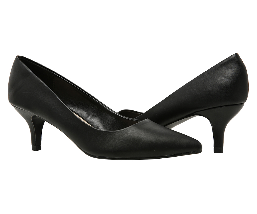 Admiral Mid Heel - Black