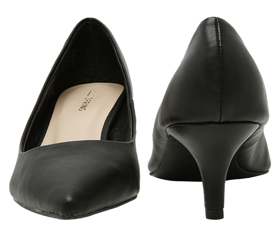Admiral Mid Heel - Black