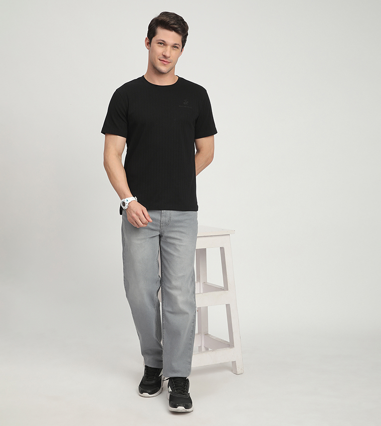 Logo Embroidered Short Sleeves T-Shirt