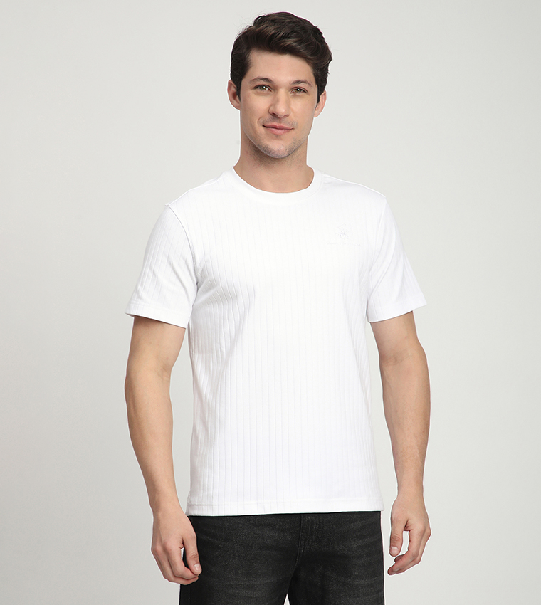 Logo Embroidered Short Sleeves T-Shirt