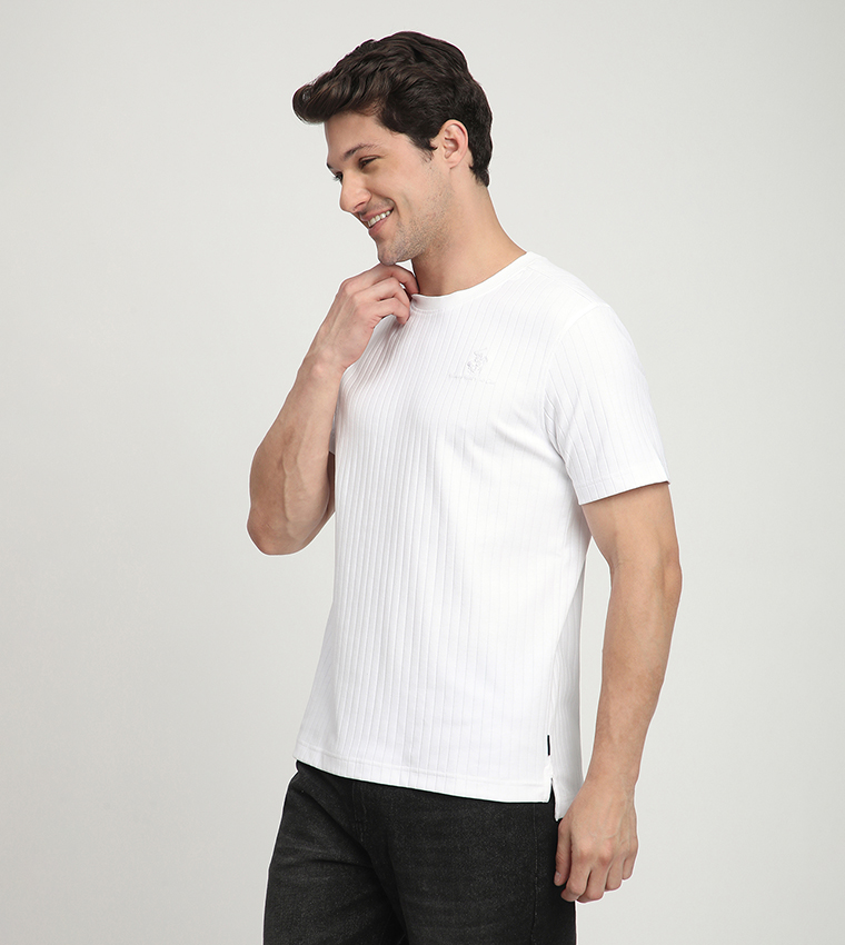 Logo Embroidered Short Sleeves T-Shirt