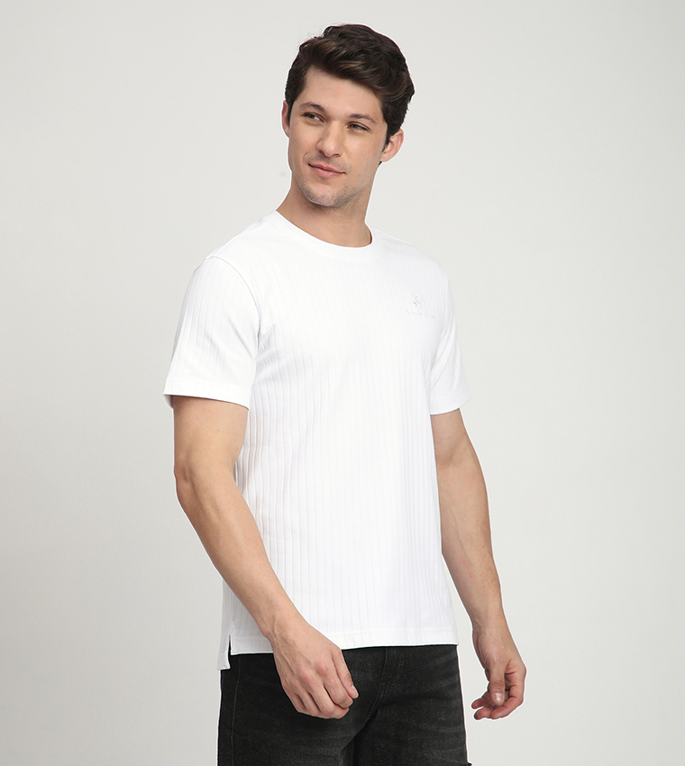 Logo Embroidered Short Sleeves T-Shirt