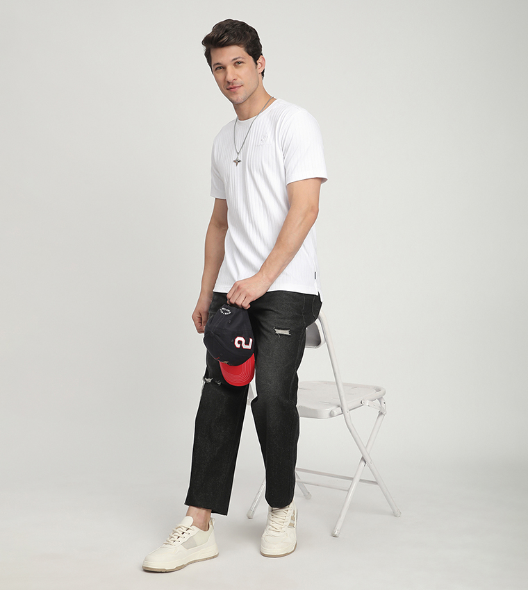 Logo Embroidered Short Sleeves T-Shirt