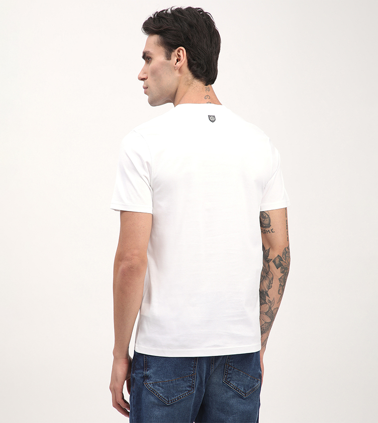Printed Short Sleeves Casual T-Shirt