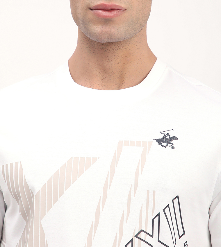 Printed Short Sleeves Casual T-Shirt