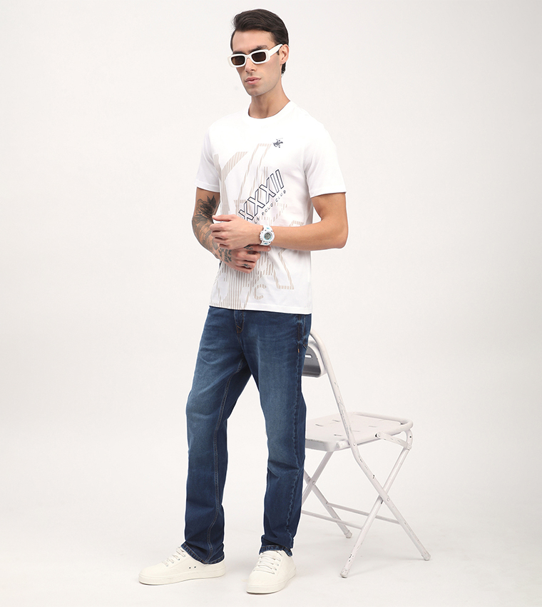 Printed Short Sleeves Casual T-Shirt