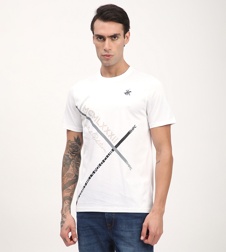 Printed Short Sleeves Casual T-Shirt