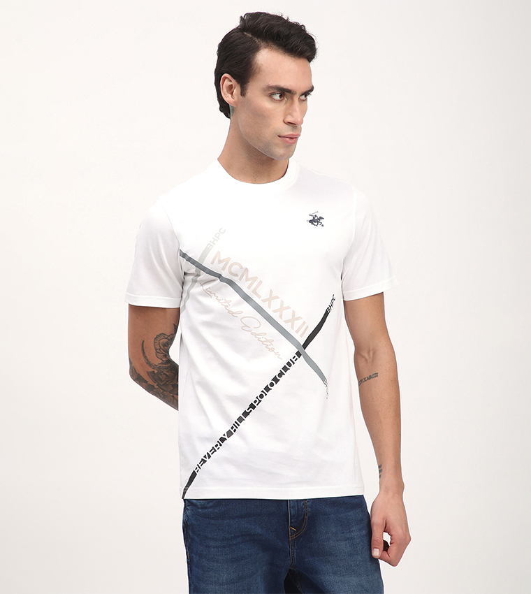 Printed Short Sleeves Casual T-Shirt