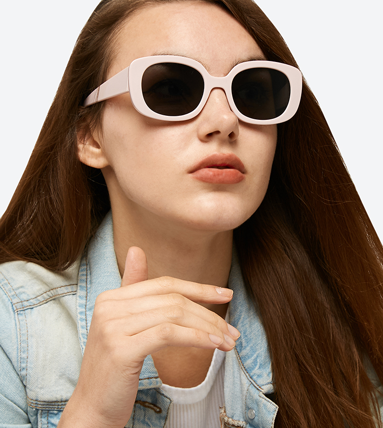 Buy Call It Spring Filippa Sunglasses Light Pink 30124064  display picture 1