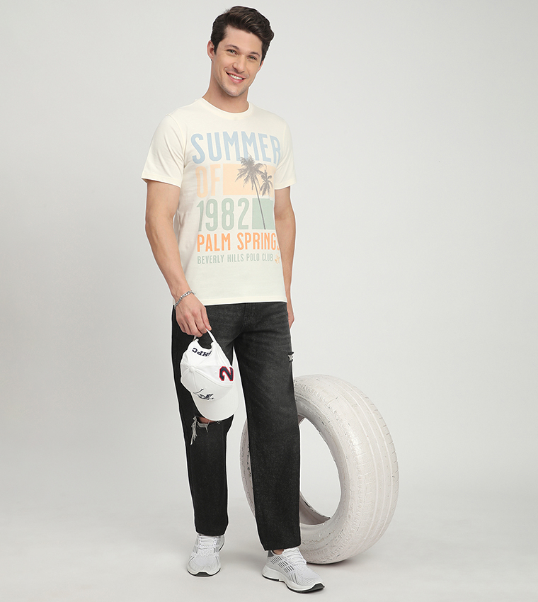 Printed Short Sleeves T-Shirt