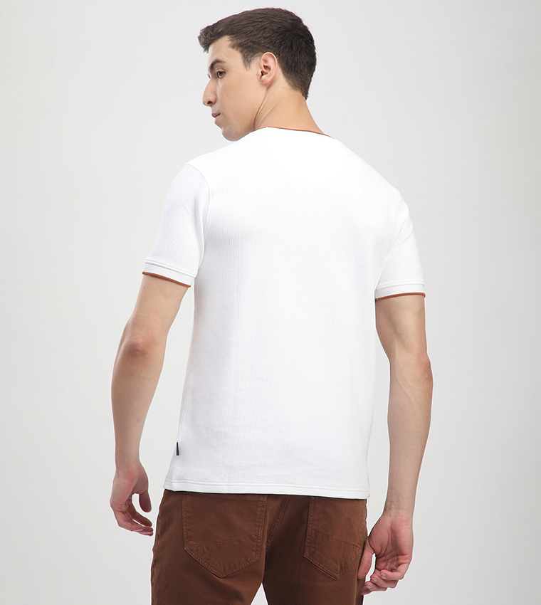 Logo Embroidered Short Sleeves T-Shirt