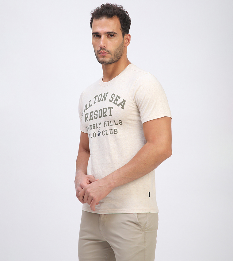 Logo Printed Short Sleeves T-Shirt