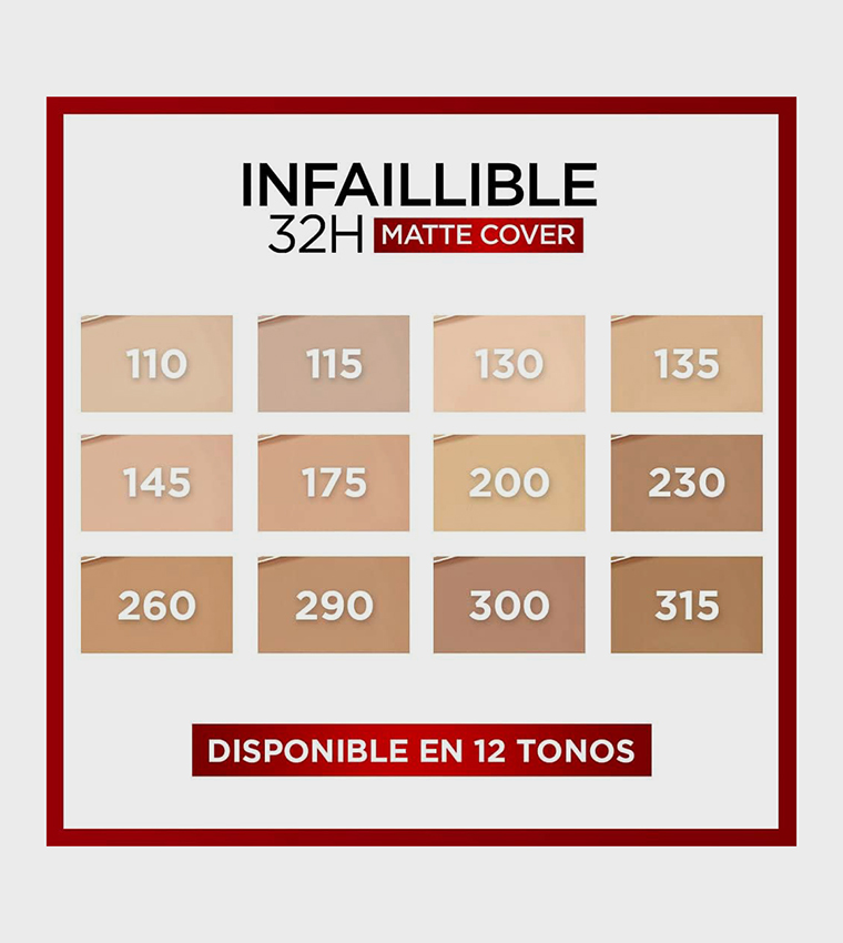 Infaillible MAT Cover FDT 32H Neutral 315, 9g