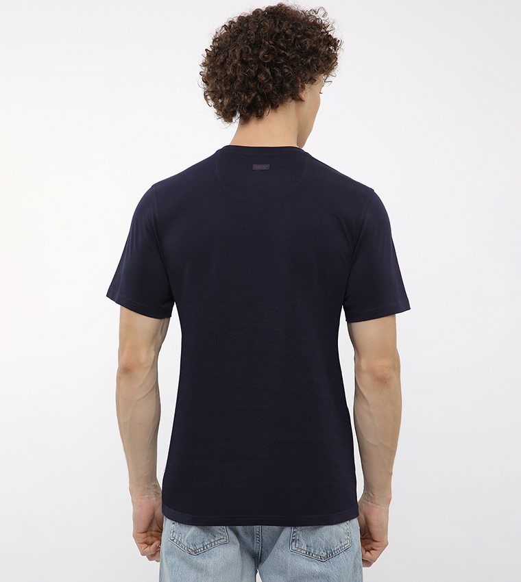 Logo Printed Crew Neck T-Shirt