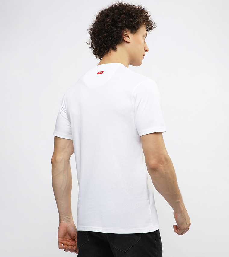 Logo Printed Crew Neck T-Shirt