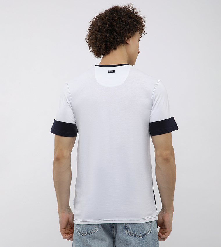 Logo Printed Crew Neck T-Shirt