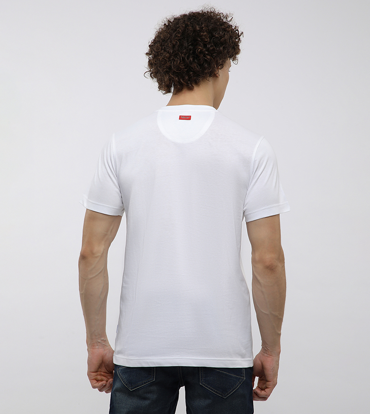 Logo Printed Crew Neck T-Shirt