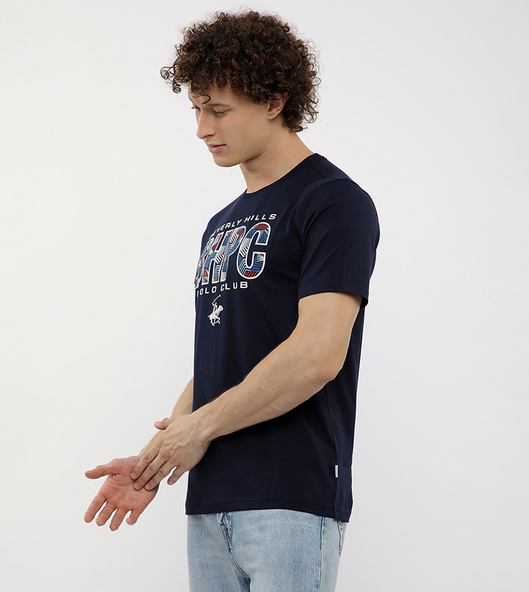 Logo Printed Crew Neck T-Shirt