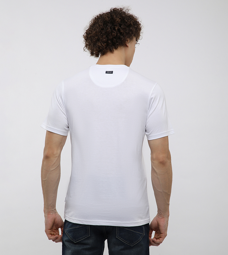 Logo Printed Crew Neck T-Shirt