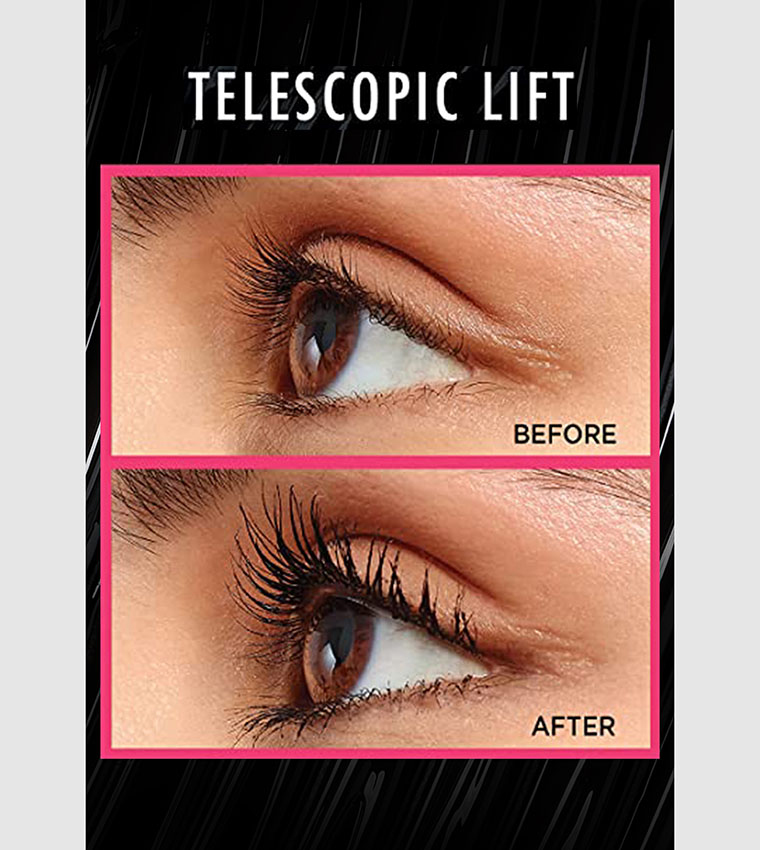 Telescopic Lift Washable Mascara, 9.4ml
