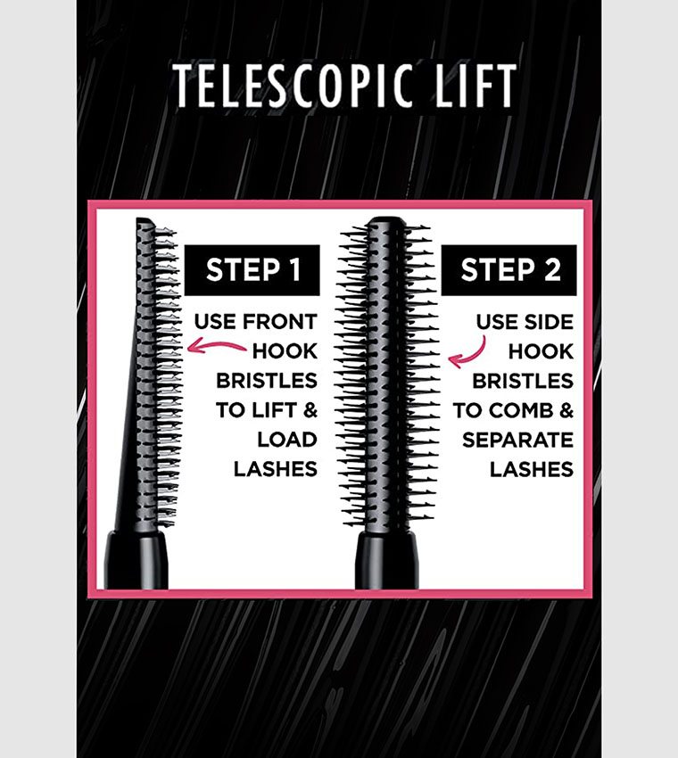Telescopic Lift Washable Mascara, 9.4ml