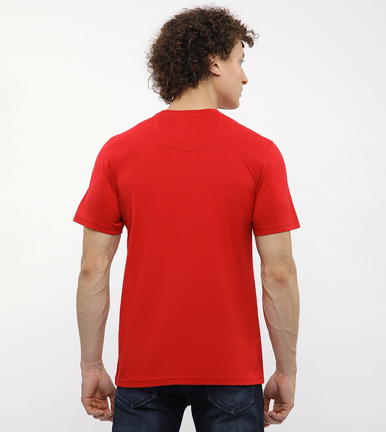 Logo Printed Crew Neck T-Shirt