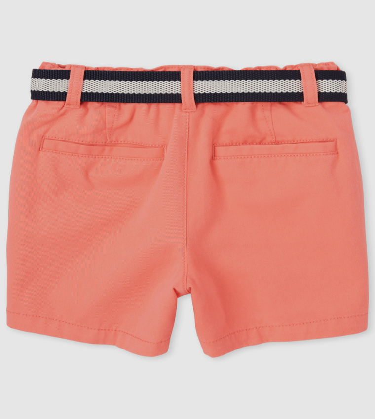 Boys pink hot sale chino shorts