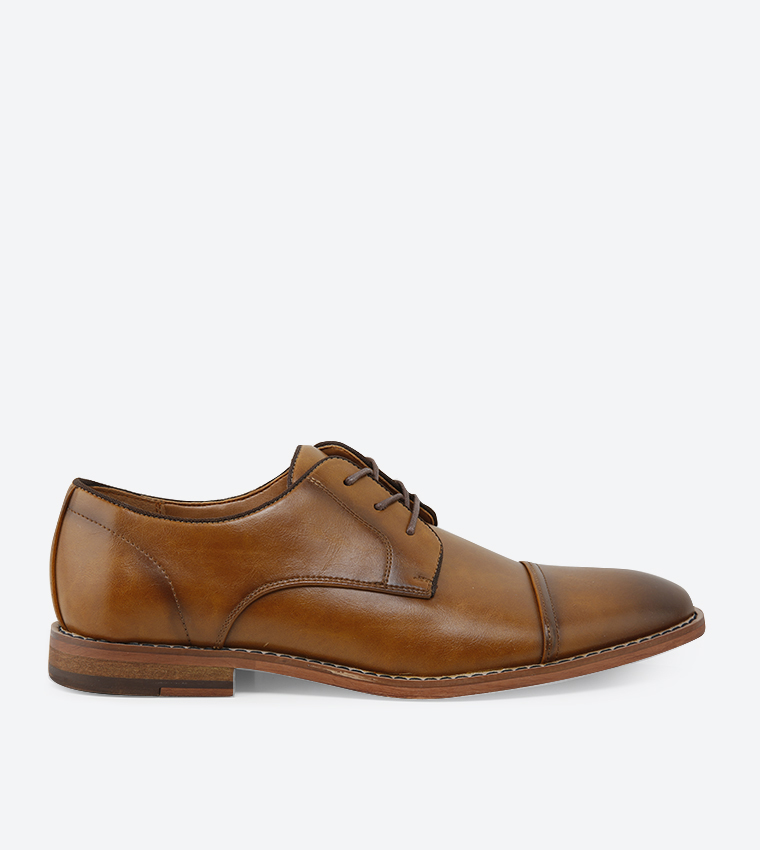 Aeriwet Oxford Shoes - Light Brown - 30210801-AERIWET